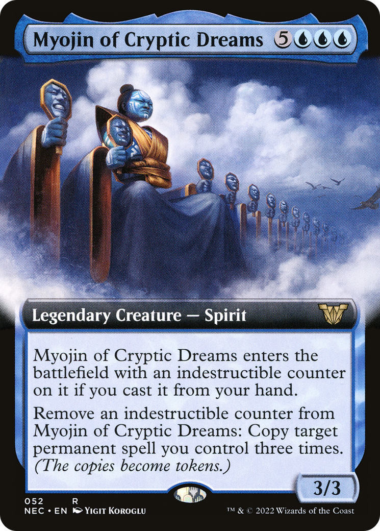 Image of Myojin of Cryptic Dreams (Extended Art) [Kamigawa: Neon Dynasty Commander]