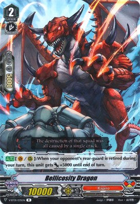 Image of Bellicosity Dragon (V-BT01/035EN) [Unite! Team Q4]