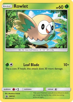 Image of Rowlet (SM153) [Sun & Moon: Black Star Promos]
