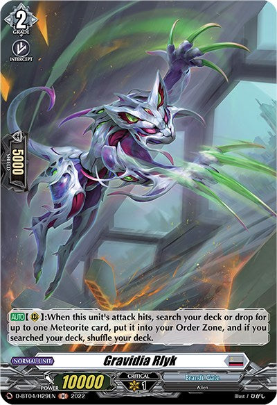 Image of Gravidia Rlyk (D-BT04/H29EN) [Awakening of Chakrabarthi]