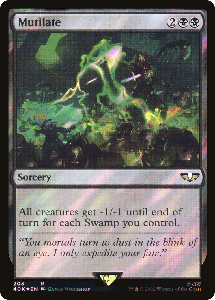 Image of Mutilate (Surge Foil) [Warhammer 40,000]