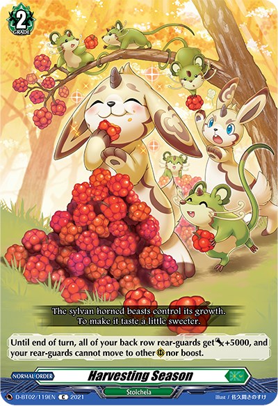 Image of Harvesting Season (D-BT02/119EN) [A Brush with the Legends]