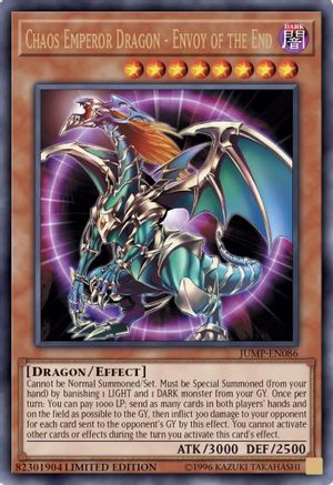 Image of Chaos Emperor Dragon - Envoy of the End [JUMP-EN086] Ultra Rare