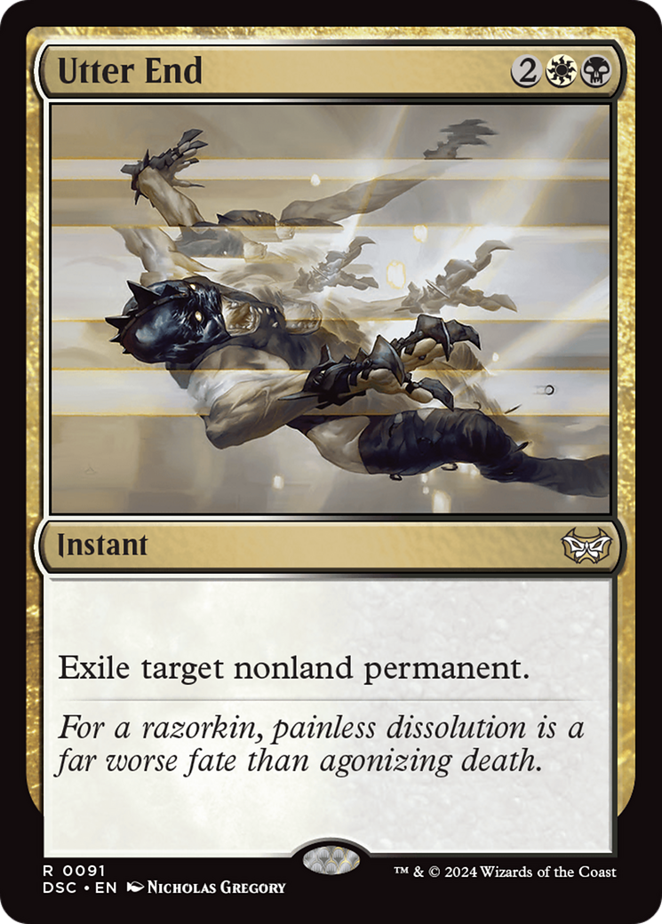 Image of Utter End [Duskmourn: House of Horror Commander]