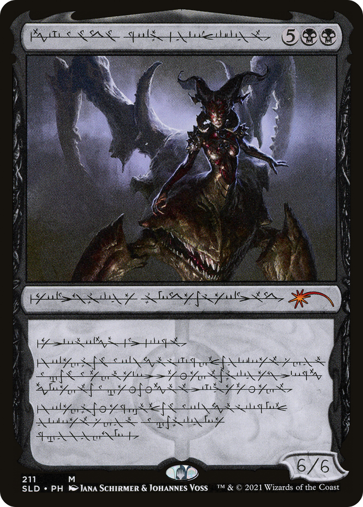 Image of Sheoldred, Whispering One (Phyrexian) [Secret Lair Drop Series]
