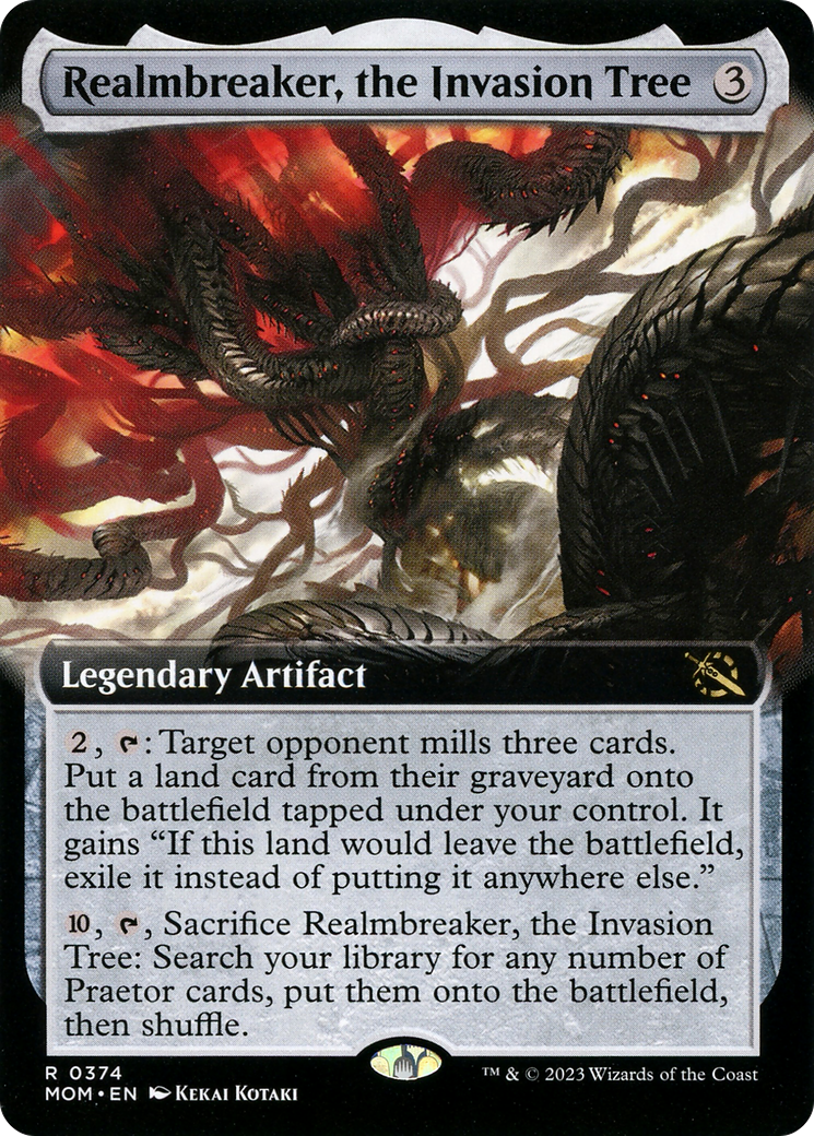 Image of Realmbreaker, the Invasion Tree (Extended Art) [March of the Machine]