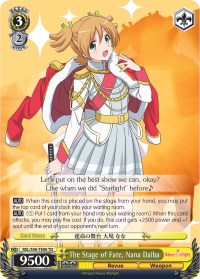 Image of The Stage of Fate, Nana Daiba (RSL/S56-TE06 TD) [Revue Starlight]