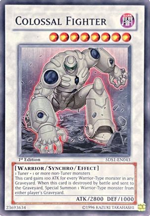 Image of Colossal Fighter [5DS1-EN043] Super Rare