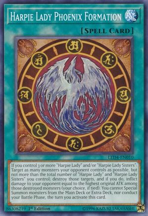 Image of Harpie Lady Phoenix Formation [LED4-EN010] Common
