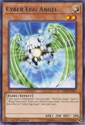 Image of Cyber Egg Angel [LED4-EN013] Rare