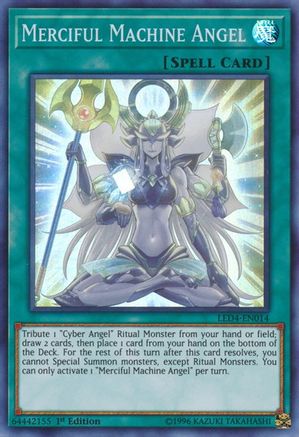 Image of Merciful Machine Angel [LED4-EN014] Super Rare