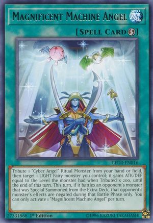 Image of Magnificent Machine Angel [LED4-EN016] Rare