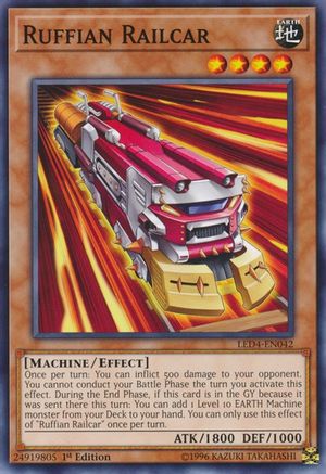 Image of Ruffian Railcar [LED4-EN042] Common