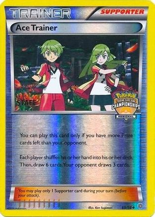 Image of Ace Trainer (69/98) (Staff Regional Championship Promo) [XY: Ancient Origins]
