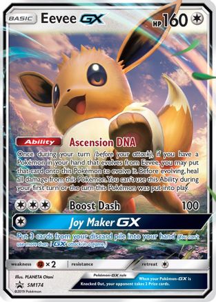 Image of Eevee GX (SM174) [Sun & Moon: Black Star Promos]