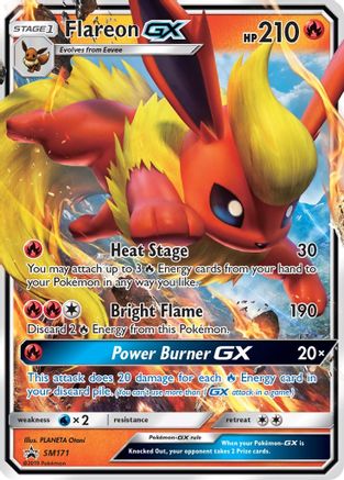 Image of Flareon GX (SM171) [Sun & Moon: Black Star Promos]