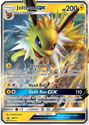 Image of Jolteon GX (SM173) [Sun & Moon: Black Star Promos]