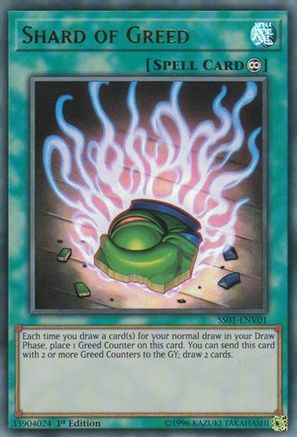 Image of Shard of Greed [SS01-ENV01] Ultra Rare