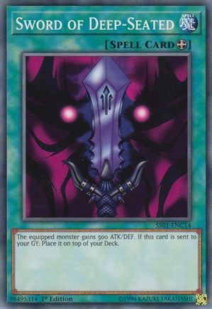 Image of Sword of Deep-Seated [SS01-ENC14] Common
