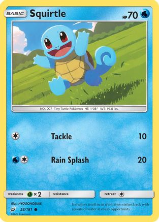 Image of Squirtle (23/181) [Sun & Moon: Team Up]
