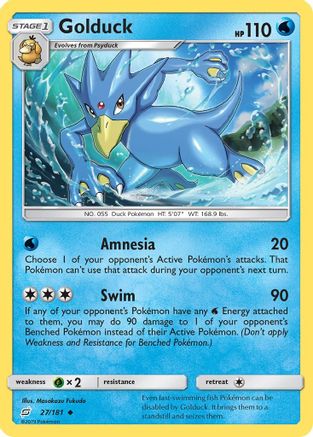 Image of Golduck (27/181) [Sun & Moon: Team Up]