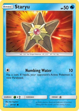 Image of Staryu (28/181) [Sun & Moon: Team Up]