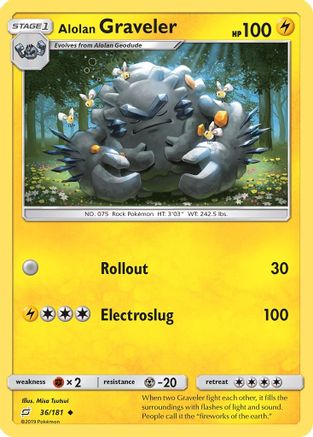 Image of Alolan Graveler (36/181) [Sun & Moon: Team Up]
