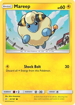 Image of Mareep (41/181) [Sun & Moon: Team Up]