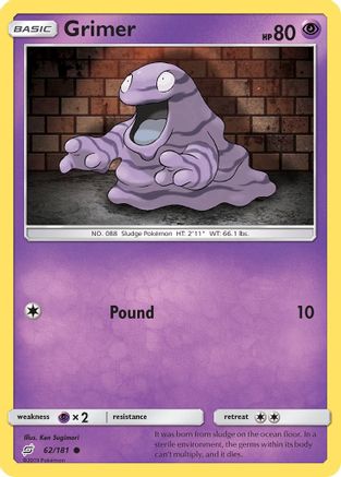 Image of Grimer (62/181) [Sun & Moon: Team Up]