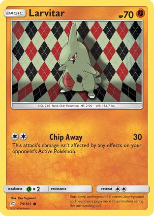 Image of Larvitar (79/181) [Sun & Moon: Team Up]