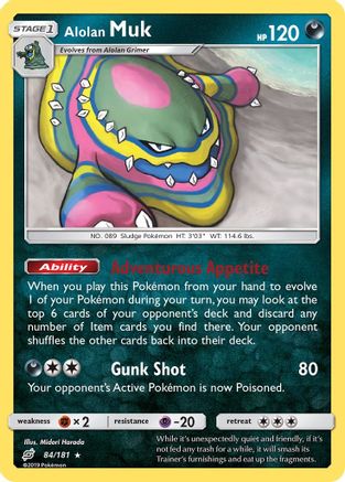 Image of Alolan Muk (84/181) [Sun & Moon: Team Up]