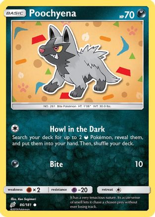 Image of Poochyena (86/181) [Sun & Moon: Team Up]