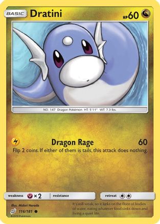 Image of Dratini (116/181) [Sun & Moon: Team Up]