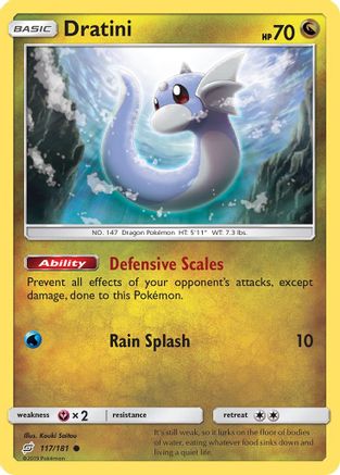 Image of Dratini (117/181) [Sun & Moon: Team Up]