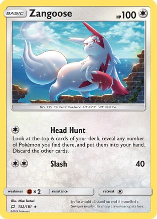 Image of Zangoose (132/181) [Sun & Moon: Team Up]