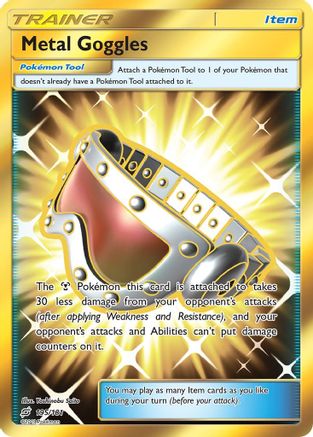 Image of Metal Goggles (195/181) [Sun & Moon: Team Up]