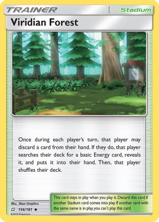 Image of Viridian Forest (156/181) [Sun & Moon: Team Up]