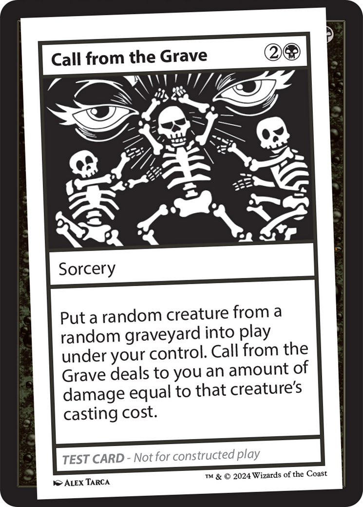 Image of Call from the Grave [Mystery Booster 2 Playtest Cards]