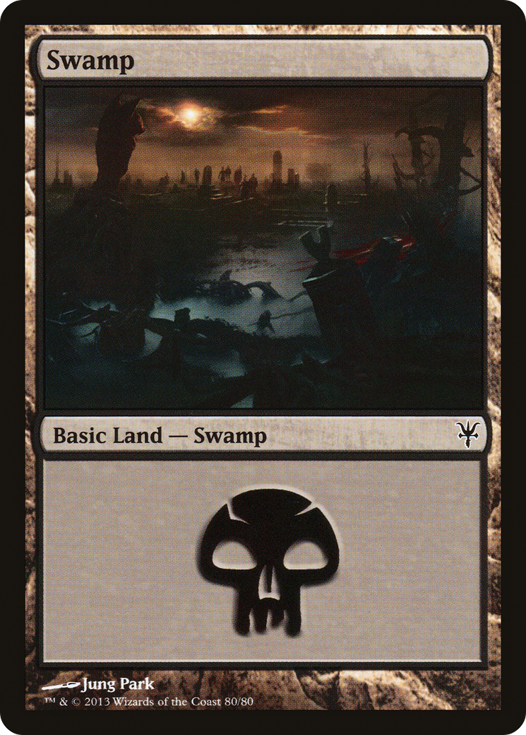 Image of Swamp (80) [Duel Decks: Sorin vs. Tibalt]