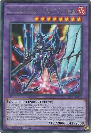 Image of Salamangreat Violet Chimera [SAST-EN034] Rare