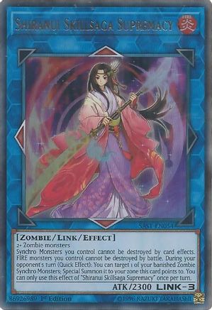 Image of Shiranui Skillsaga Supremacy [SAST-EN054] Ultra Rare