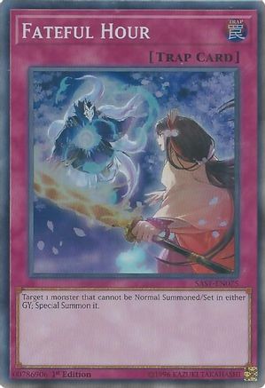 Image of Fateful Hour [SAST-EN075] Super Rare