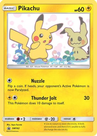 Image of Pikachu (SM162) [Sun & Moon: Black Star Promos]