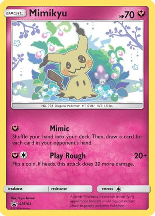 Image of Mimikyu (SM163) [Sun & Moon: Black Star Promos]
