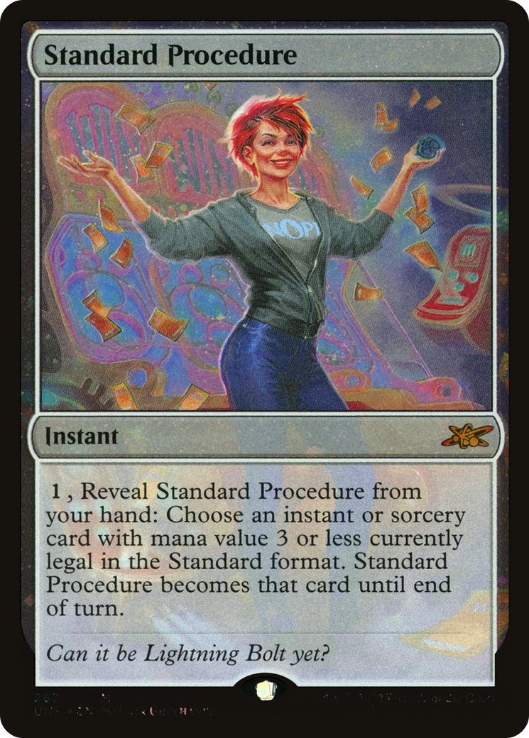 Image of Standard Procedure (Galaxy Foil) [Unfinity]