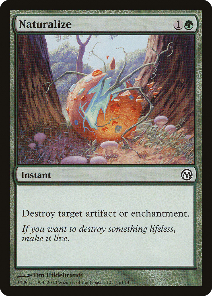 Image of Naturalize [Duels of the Planeswalkers]