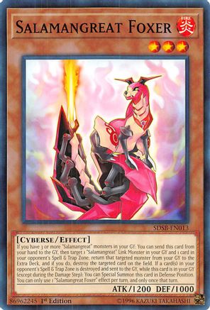 Image of Salamangreat Foxer [SDSB-EN013] Common