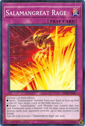 Image of Salamangreat Rage [SDSB-EN032] Common