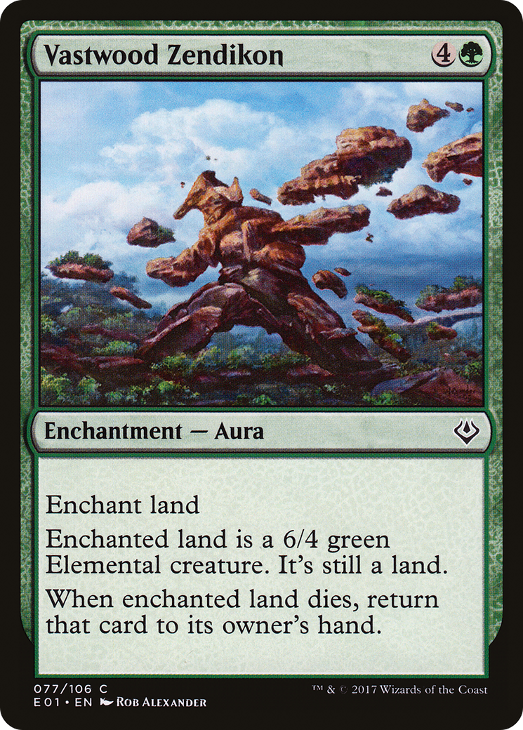 Image of Vastwood Zendikon [Archenemy: Nicol Bolas]