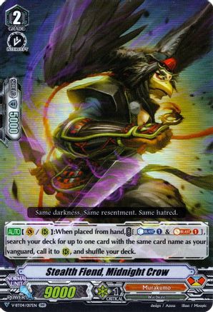 Image of Stealth Fiend, Midnight Crow (VILEST! DELETOR)